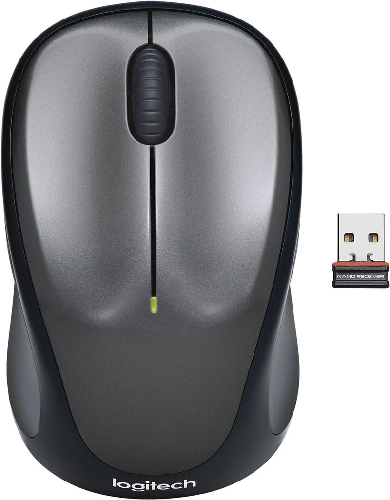 Logitech M235 Kabellose Maus, 2,4 GHz mit USB-Unifying-Empfänger, 1000 DPI Optical Tracking, 12 Mona