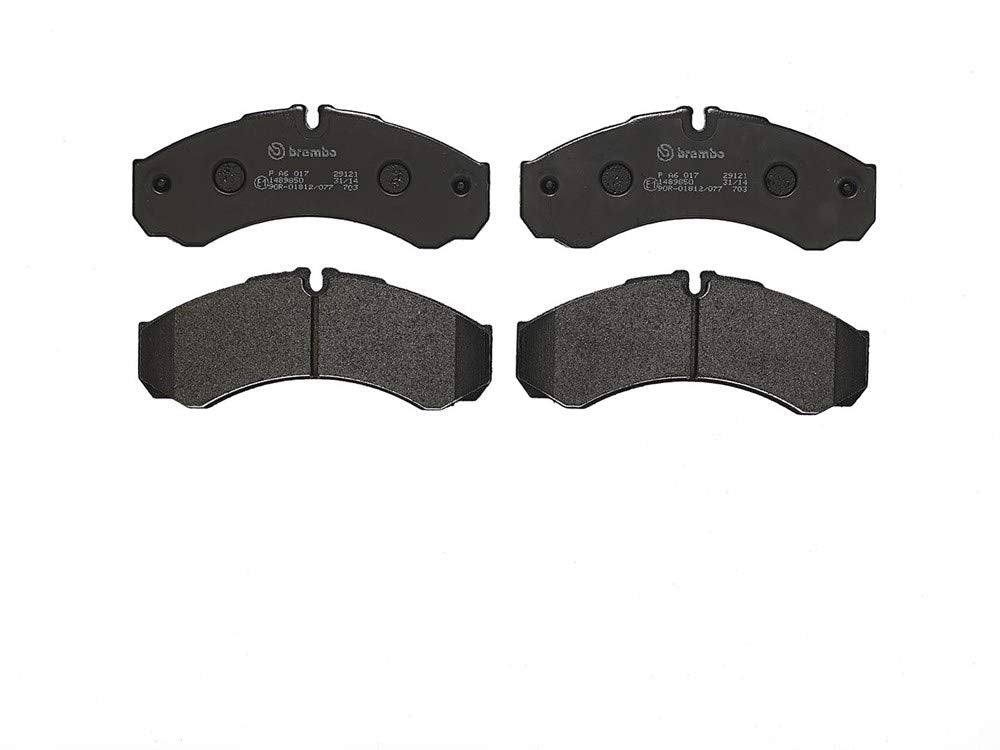 Brembo P A6 017 Bremsbelagsatz, Scheibenbremse - (4-teilig)