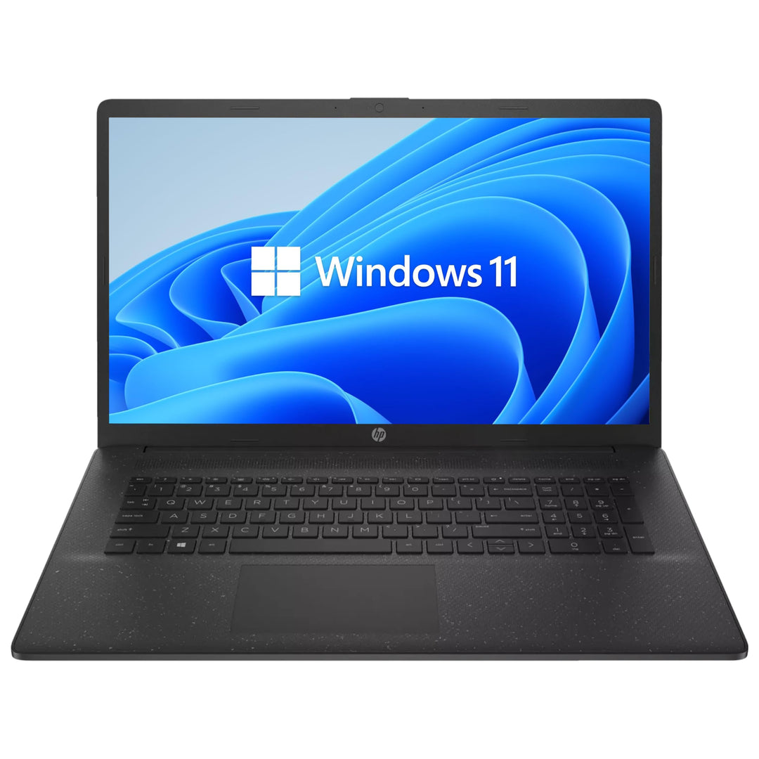 HP Laptop, 17,3 Zoll IPS Full-HD Display, Intel N200 4 x 3.70 GHz, 16 GB DDR4 RAM, 512 GB SSD, Intel