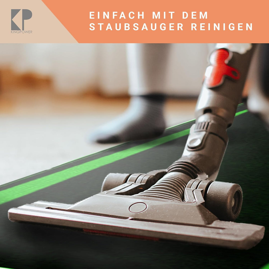 Kingpower Dartteppich mit Abwurflinie, Dart Zubehör mit Motiv, Dartmatte mit Oche, pflegeleichter Te