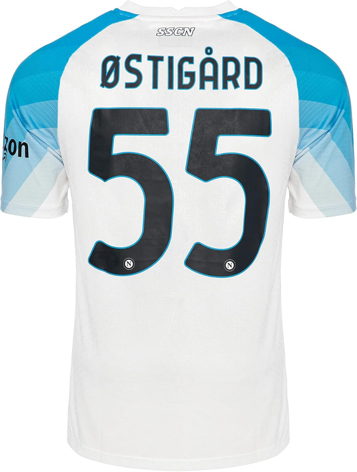 SSC NAPOLI Match-Jersey Face Game Østigård L, Østigård L