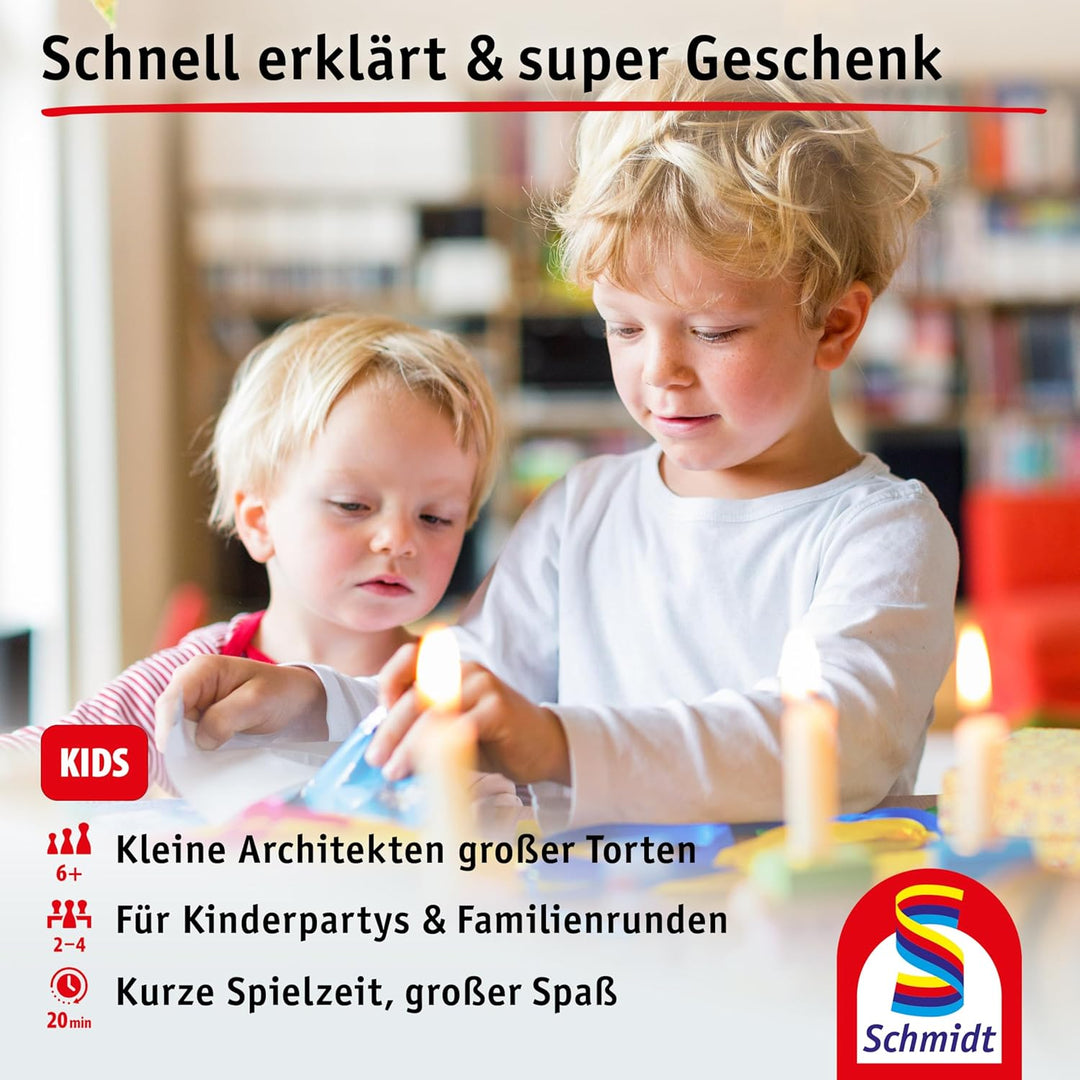 Schmidt Spiele 40659 Topp die Torte!, Kinderspiel des Jahres 2025 Standardgrösse, Standardgrö&#