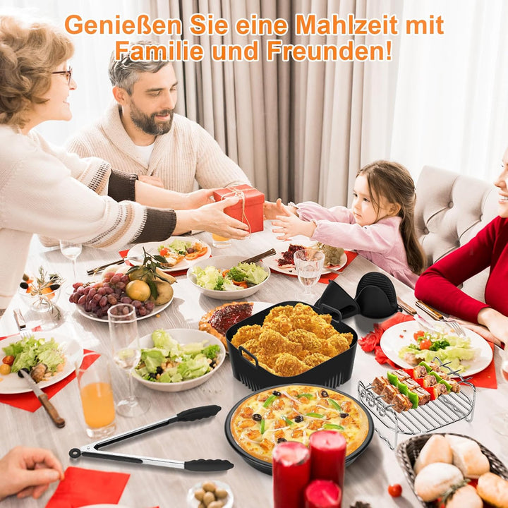 Heissluftfritteuse Zubehör für Philips Essential 4,1L (HD9200/HD9252/HD9255) - Wiederverwendbar, BPA