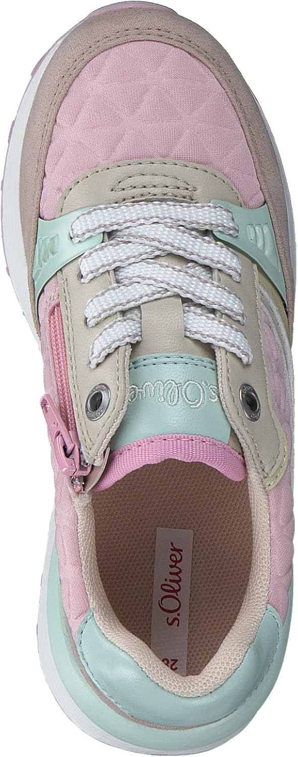 s.Oliver Mädchen 5-5-43228-30 Sneaker 31 EU Soft Rose Comb, 31 EU Soft Rose Comb