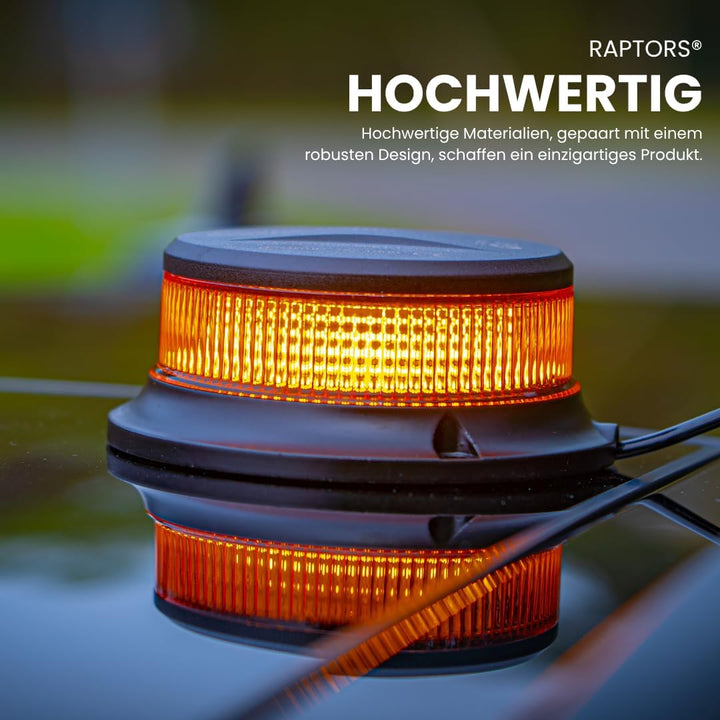 Raptors LED Technik Bagster | Zulassung ECE R65 | DEKRA geprüft bis 220km/h | 10–30V DC | Mobile Ken