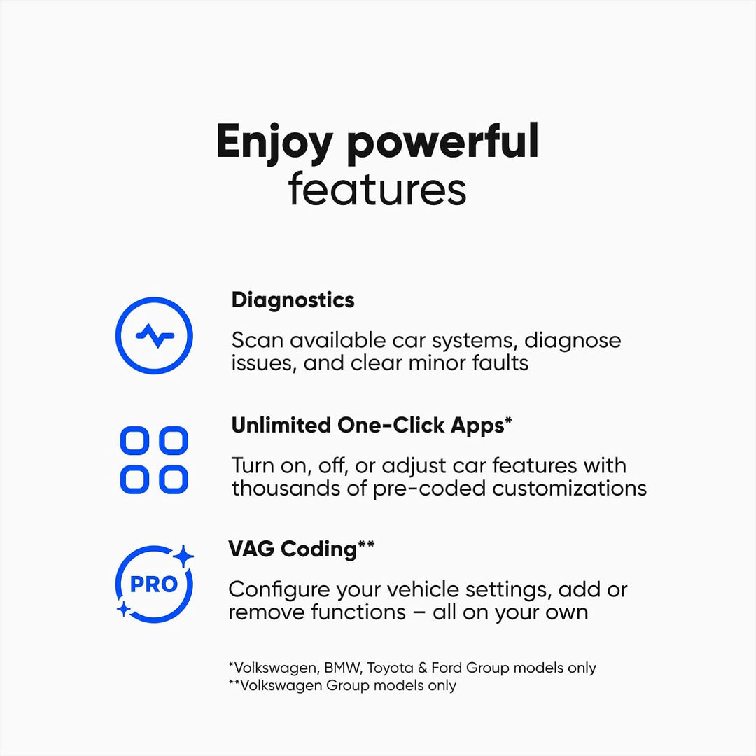 OBDeleven 3 Ultimate Edition: Professionelles OBD2-Diagnose-Scan-Werkzeug der nächsten Generation zu
