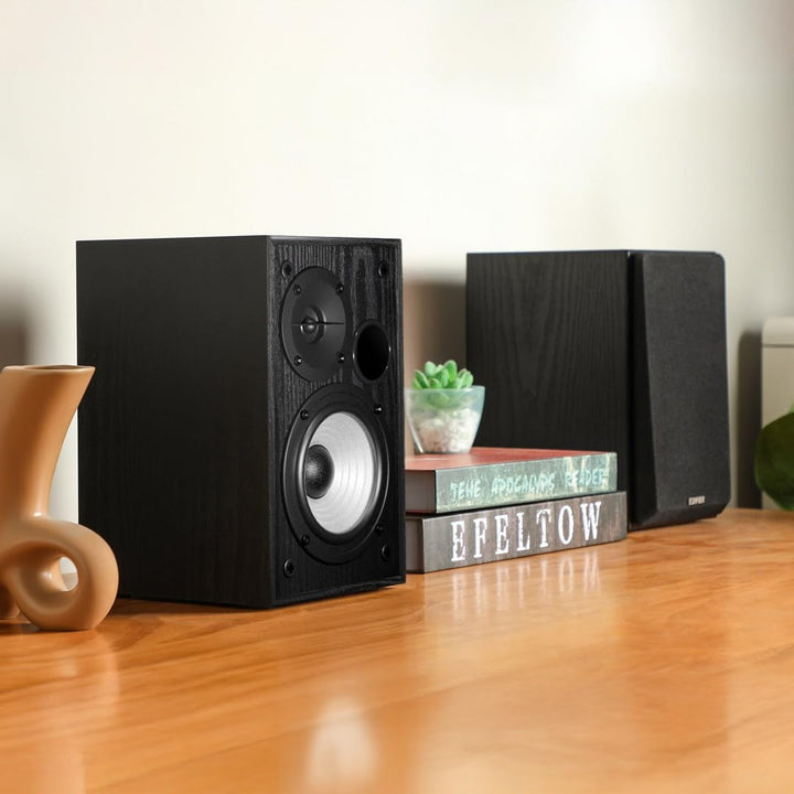 Edifier R990BT Bluetooth 5.4 Bücherregal-Lautsprecher, 2.0 Aktiv Multimedia Sprecher, 24W Ausgangsle