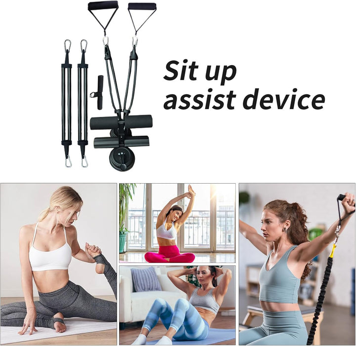 Situp, Bauchtrainingsassistent, Suction Foot Support, 7,87 Zoll (7,87 Zoll), verstellbar, Height Tra