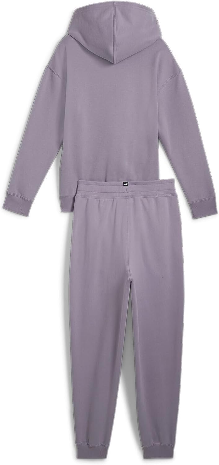 PUMA Mädchen Loungewear Suit Fl G Trainingsanzug, Pale Plum