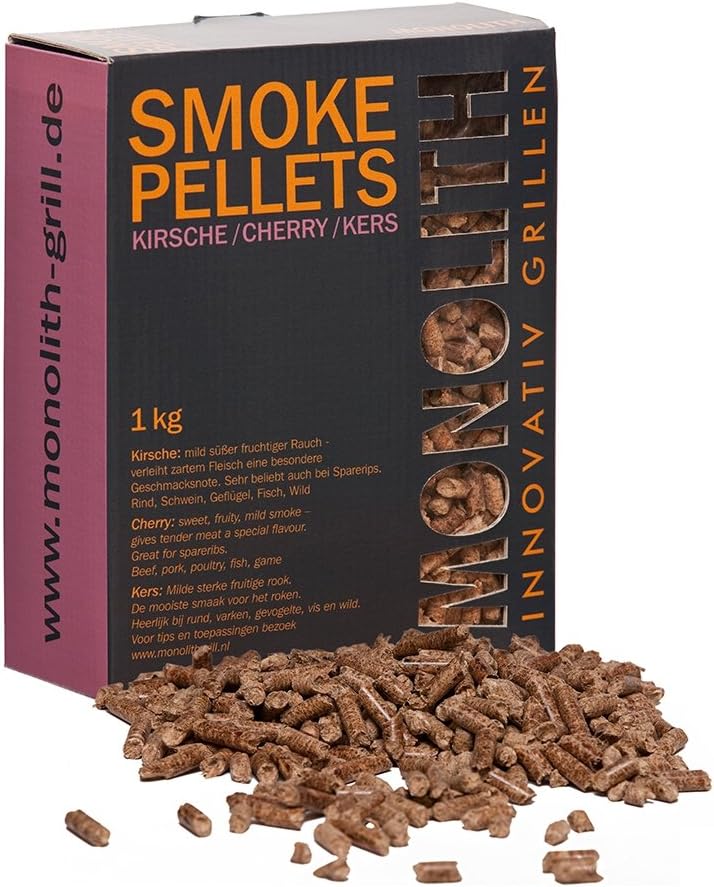 Monolith Smoke Pellets Kirsch / Cherry 1kg Karton Kirche, Kirche