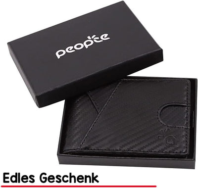 Geldbörse mit Geldklammer Geldbeutel Männer Portemonnaie Wallet Portmonaise Herren Geldtasche klein