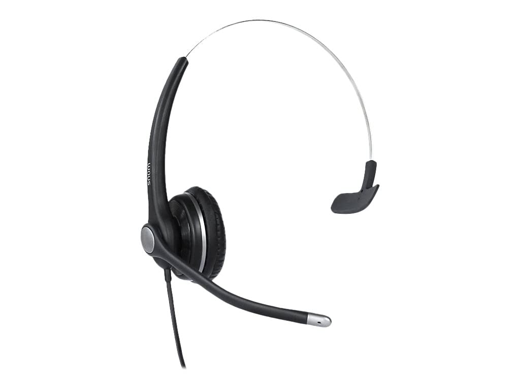 Snom A100M Headset für alle Snom DesktopTelefone (300° flexibler Ausleger,passives Mikrofon,Hervorra