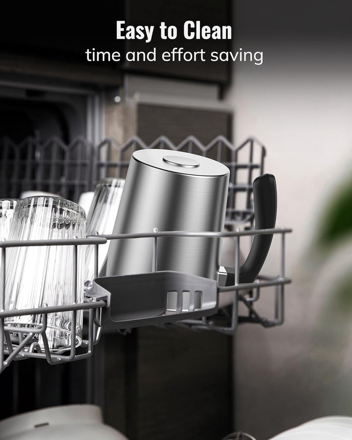 Morpilot Milchaufschäumer Elektrisch 4 in 1, 500ml Fassungsvermögen, Milchschäumer für Heisser und K