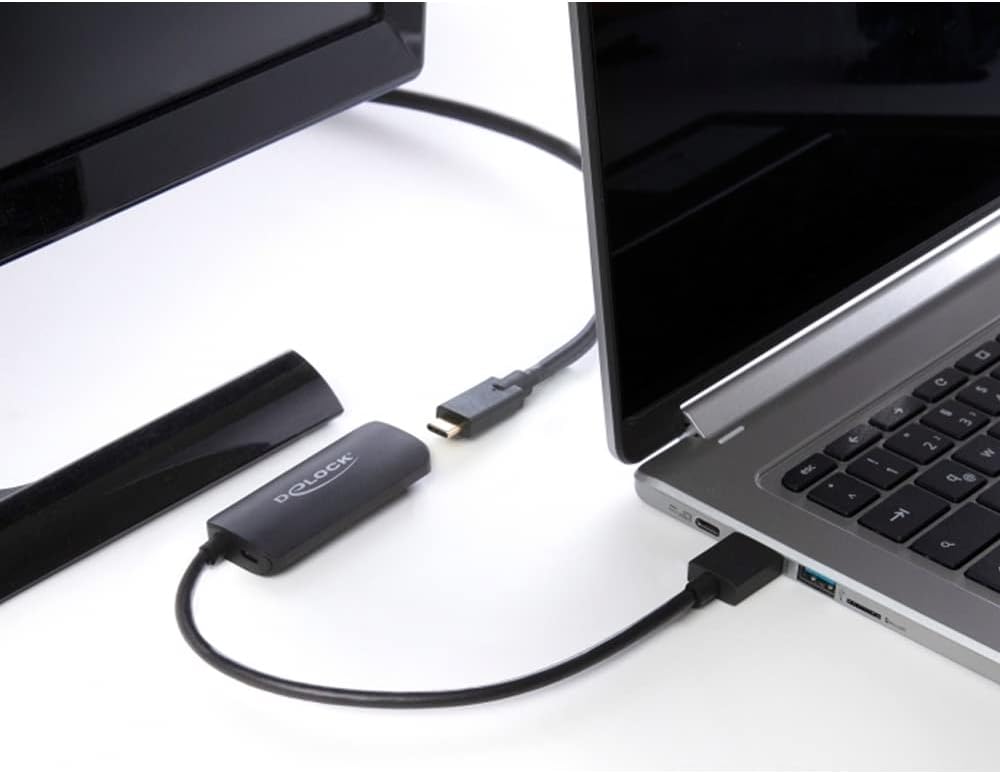 Delock Adapter HDMI-A Stecker zu USB Type-C™ Buchse (DP Alt Mode) 4K 60