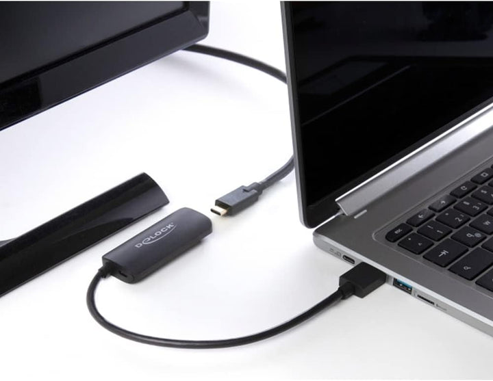 Delock Adapter HDMI-A Stecker zu USB Type-C™ Buchse (DP Alt Mode) 4K 60