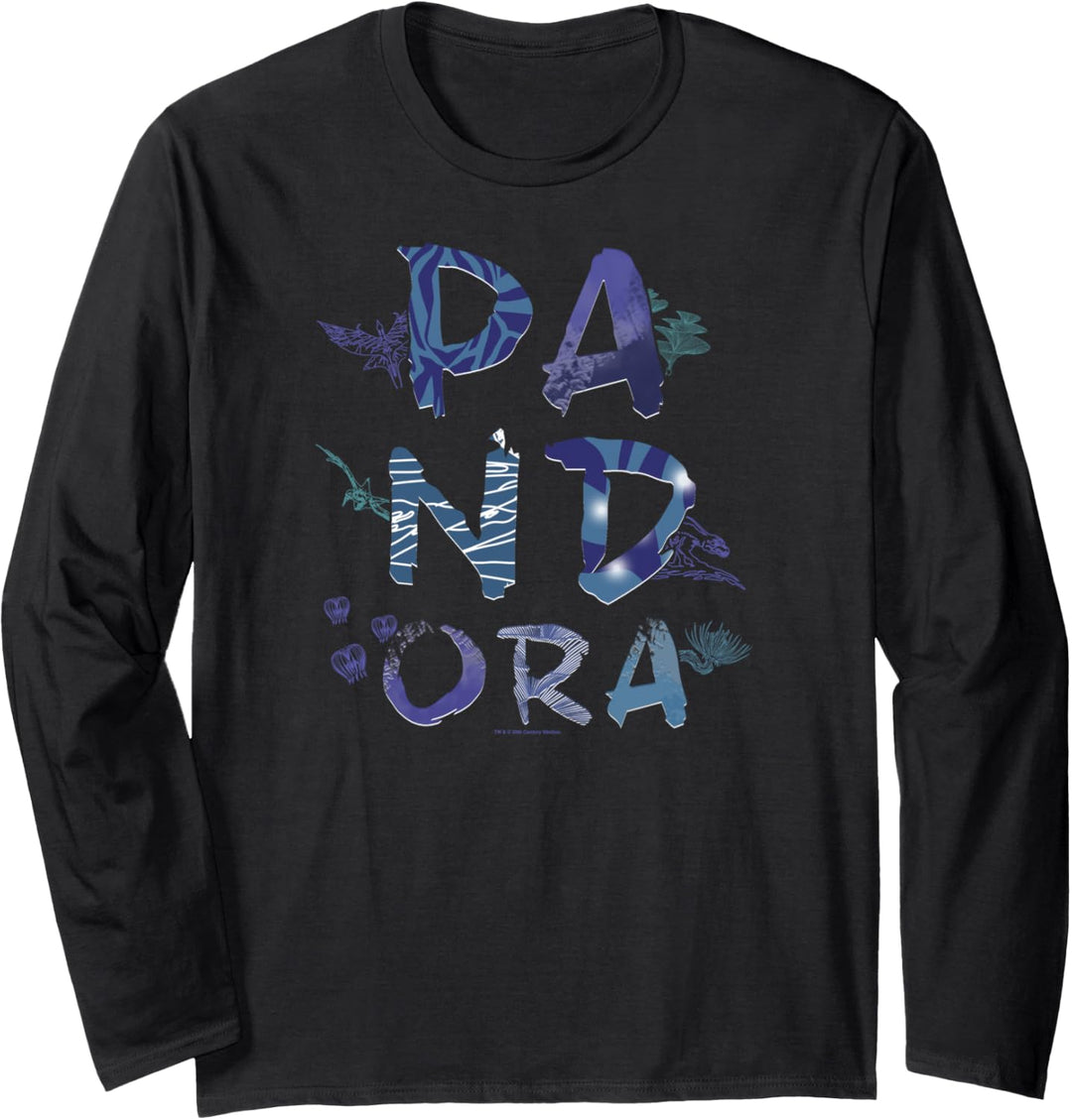 Avatar Pandora Flora & Fauna Logo Langarmshirt