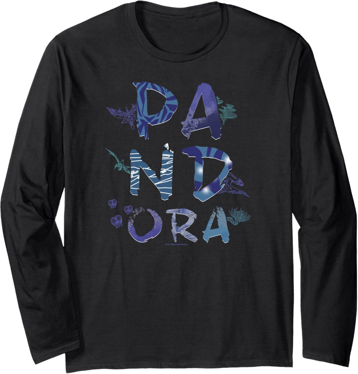 Avatar Pandora Flora & Fauna Logo Langarmshirt