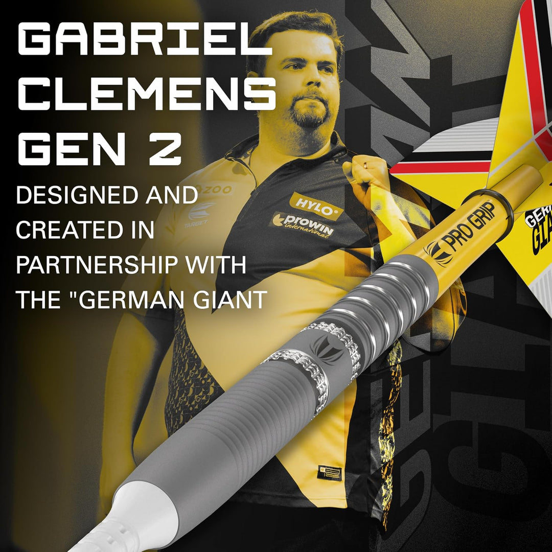 Target Darts Soft.G.ClemensG2 2023 19g Grau, 19G