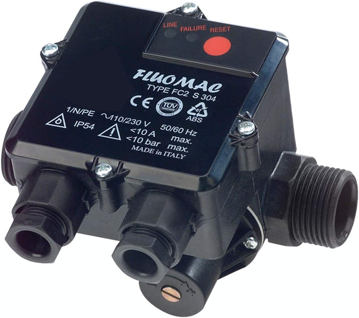 Druckwächter Automatic-Controller Durchflusswächter FLUOMAC® AC10 unverkabelt für Hauswasserwerk Pum
