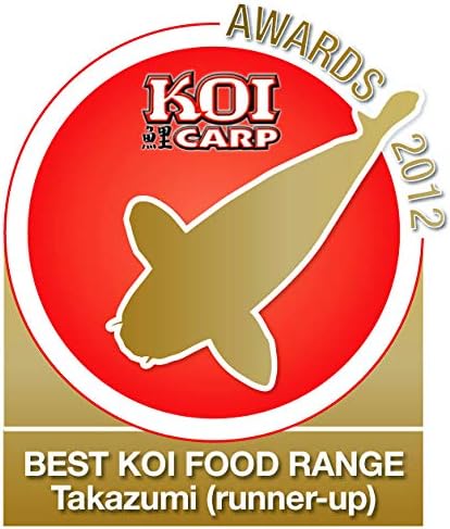 Takazumi Gold Plus 4,5 mm Professionelles Koi Futter Fisch Teich für Farben & Wachstum Fischfutter -