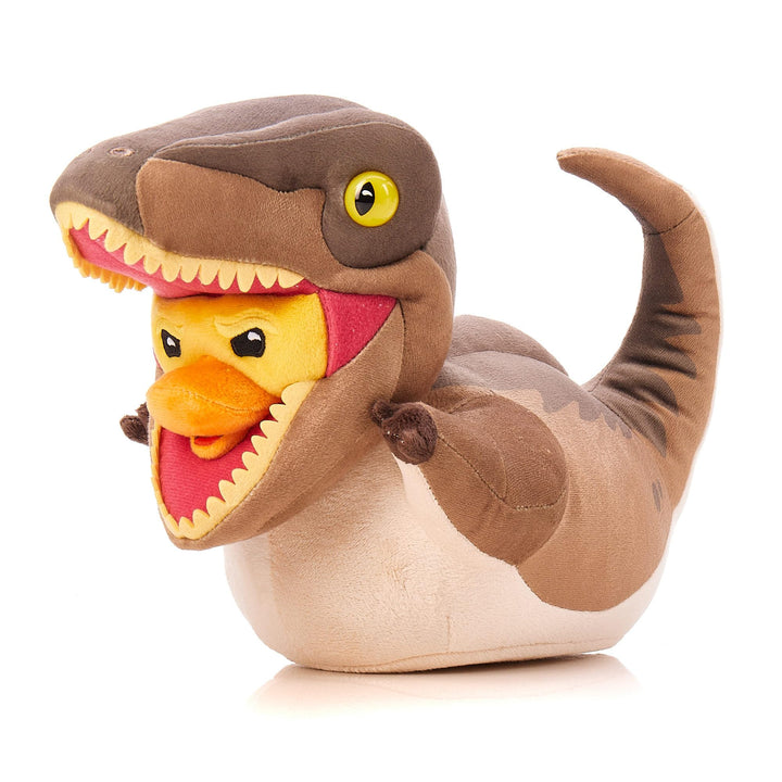TUBBZ Velociraptor Sammler-Gummiente Plüsch - Offizielles Jurassic Park-Merchandise - Retro Filme We