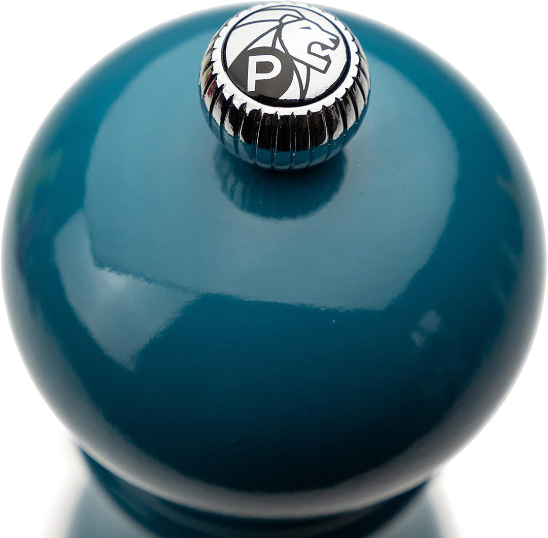 Manuelle Pfeffermühle aus lackiertem Holz, Pazifikblau, 18 cm Pazifikblau Pfeffermühle, Pazifikblau