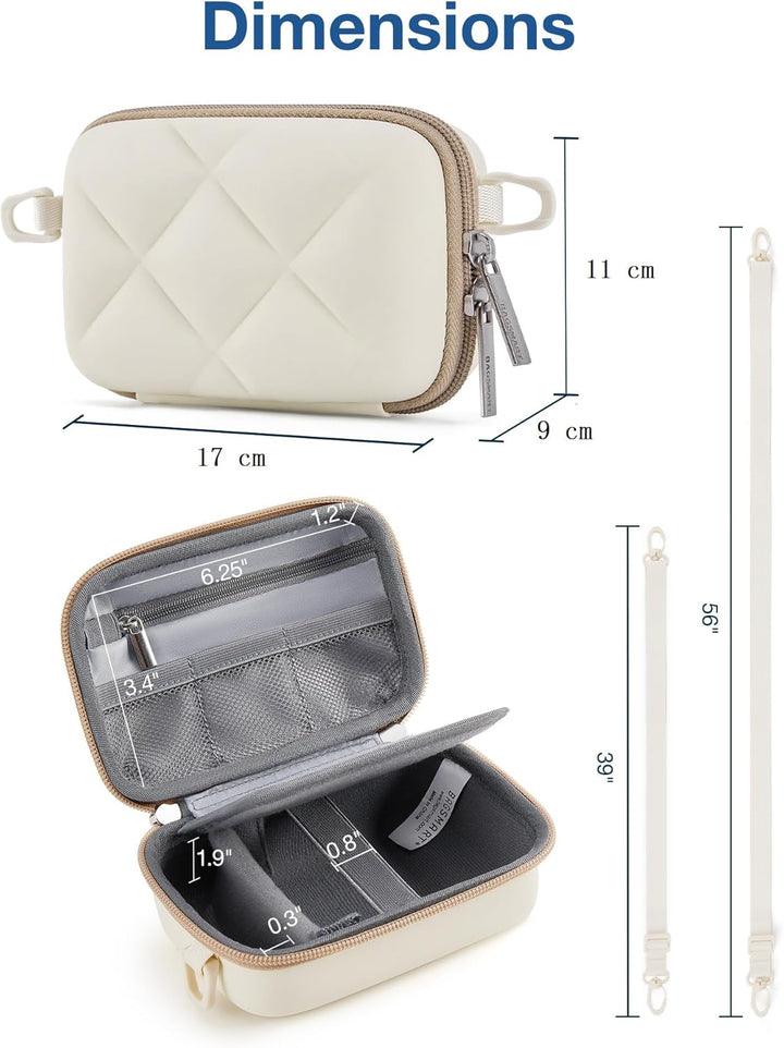 bagsmart Kameratasche Kleine Digitalkamera Tasche kompatibel Fotokamera Tasche mit 2 Tragemöglichkei