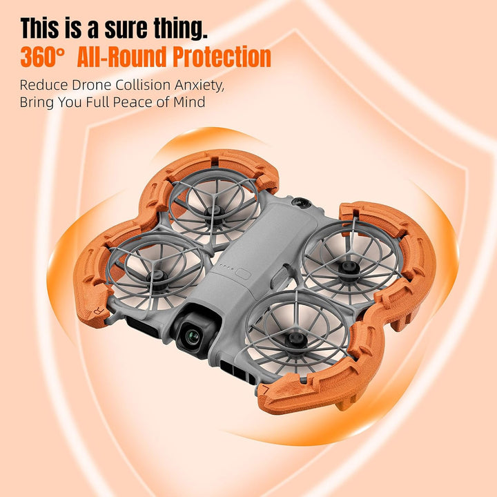 Propeller Schutz für DJI Neo 2 Zubehör, 3-IN-1 Schwimmend Propellerschutz Höhenerhöhende Abdeckung A