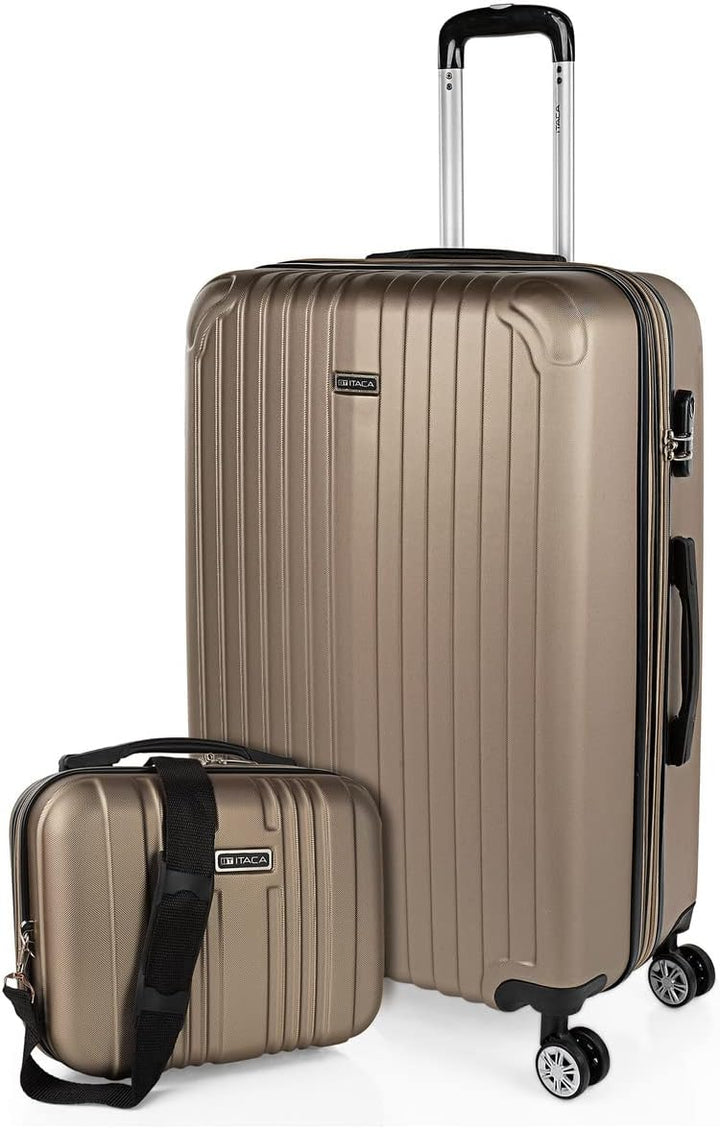 ITACA - Koffer Gross, Koffer Mit Rollen Für Komfortable Reisen Mit Stabiler Bauweise, Modernem Desig