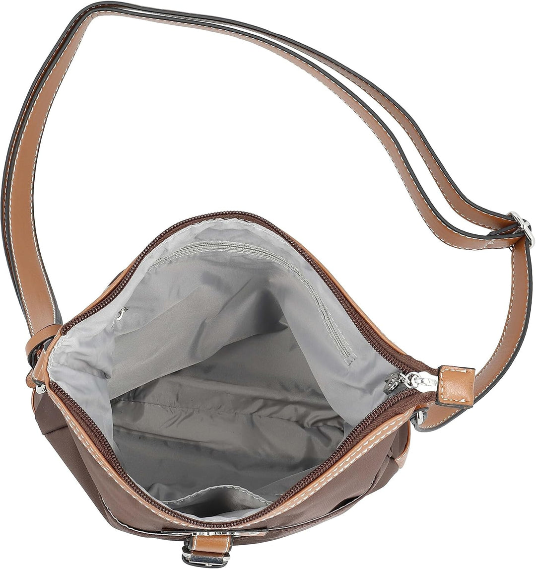 Picard Damen Schultertasche SONJA aus Nylon OneSize | mit Reissverschluss | Schultertasche | Alltag