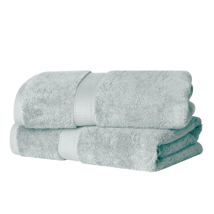 Superior Ägyptische Baumwolle Handtuch-Set, Sea Foam, 2PC Bath, 2, Sea Foam