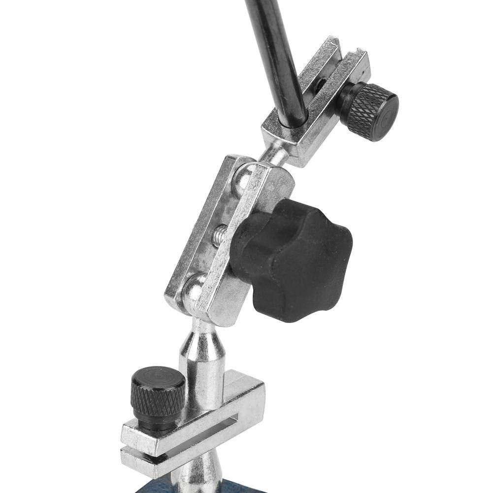Mechanische Messuhr, Magnetstativ Messstativ Standard Messuhr mit Zifferblatt 0-0,8 mm Messbereich 0