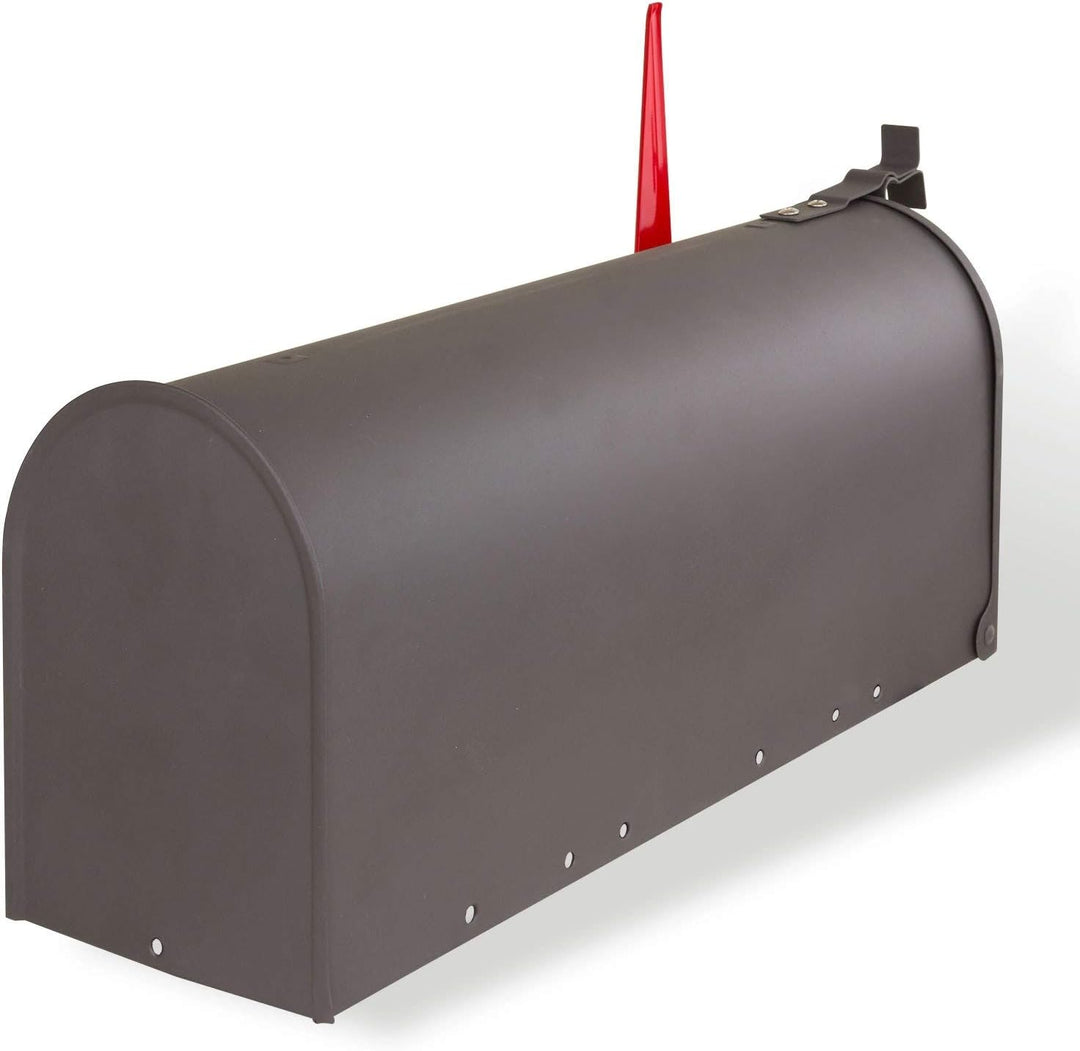DEMA American Mailbox aus Stahl, Anthrazit
