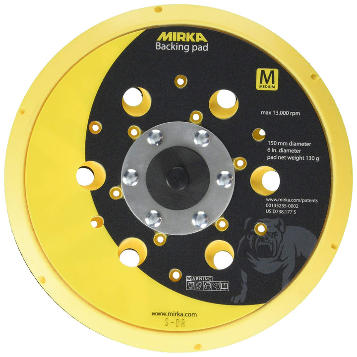MIRKA 8292605011 Schleifteller Abranet, 5/16 Zoll Grip, 48L Medium, 150