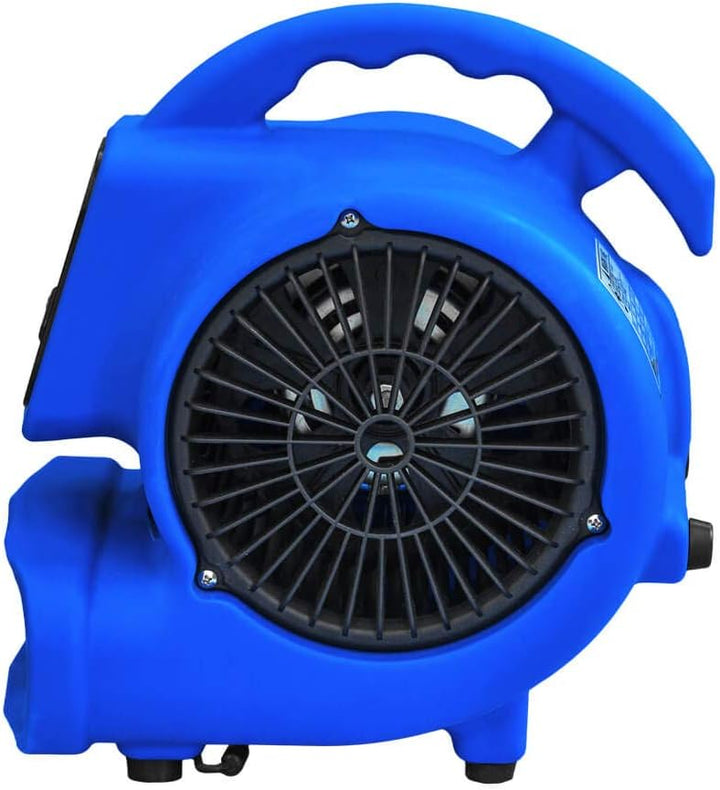 ALLEGRA Radiallüfter RL 1200 Turbolüfter Lüfter Windmaschine Gebläse (Luftumwälzung 900 m³/h), Luftu