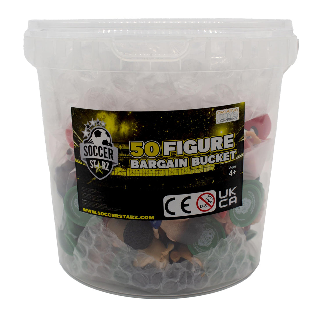 SoccerStarz - 50 Piece Bargain Bucket (Standard) 50 Piece Bargain Bucket