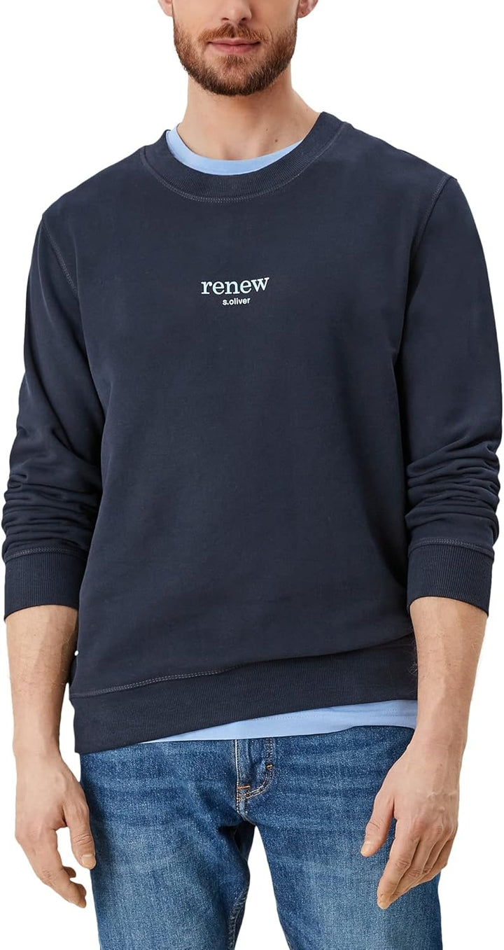 s.Oliver Herren Sweatshirt S Blue Nights, S Blue Nights