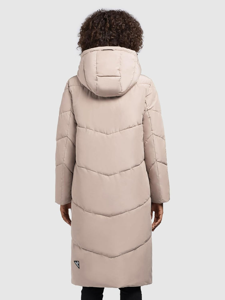 khujo Damen Steppmantel Sonje 5 S Dus-Bei, S Dus-Bei