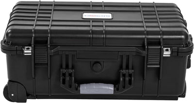 Electronicx Outdoor-Fototasche mit Gitterschaum, Schwarz, Modern (56 x 35 x 23 cm), 56 x 35 x 23 cm