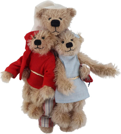 Clemens Teddy Gute-Nacht-Geschichte 28 cm limitiert mit Kindern