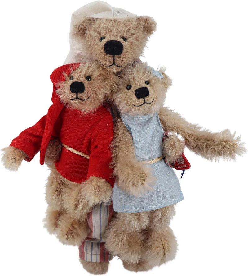Clemens Teddy Gute-Nacht-Geschichte 28 cm limitiert mit Kindern