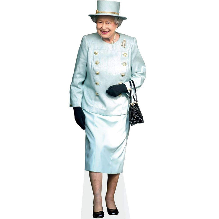 HRH The Queen Pappaufsteller lebensgross, Pappaufsteller Lebensgross