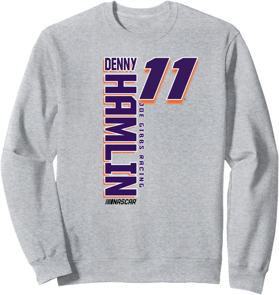 NASCAR - Denny Hamlin - Vertical Carbon Fiber Sweatshirt