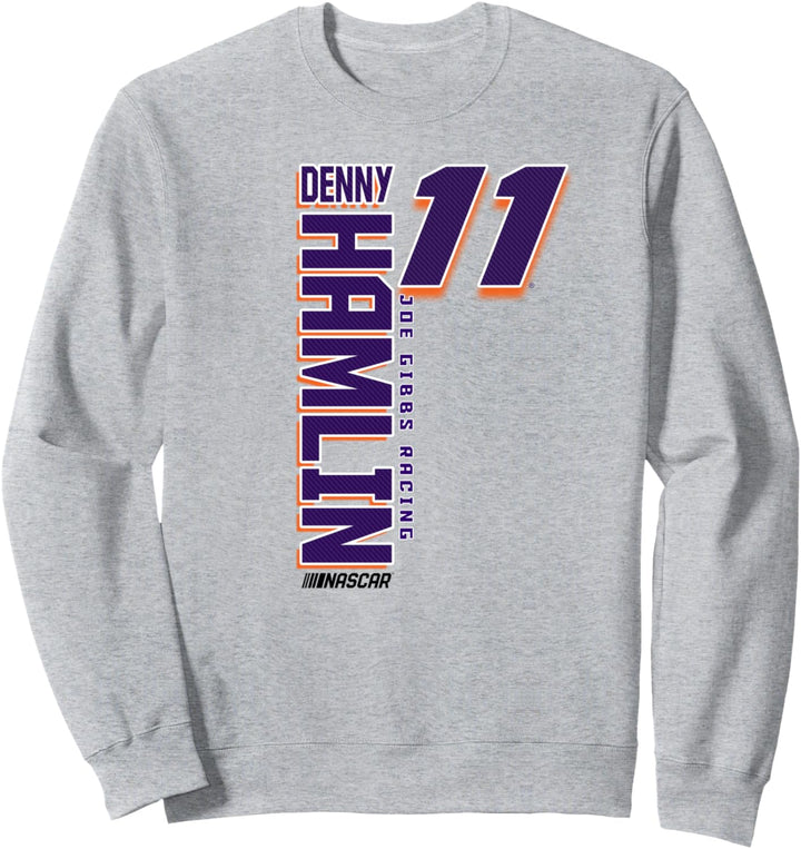 NASCAR - Denny Hamlin - Vertical Carbon Fiber Sweatshirt