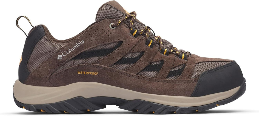 Columbia Herren Crestwood Wp wasserdichte Trekking-und Wanderschuhe mit niedrigem Bund 40 EU Mud Squ