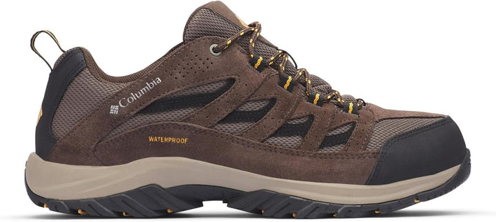 Columbia Herren Crestwood Wp wasserdichte Trekking-und Wanderschuhe mit niedrigem Bund 40 EU Mud Squ
