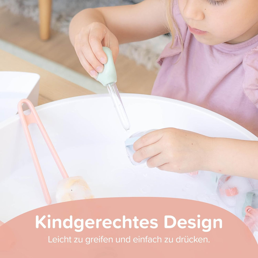 Inspire My Play 6 x Pipetten für Kinder – Pipetten-Tropfer für Kinder – Sensorisches Spielzeug und Z
