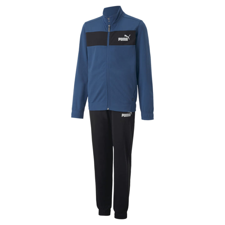 PUMA Jungen Poly Suit Cl B Trainingsanzug 116 Blau (lake blue), 116 Blau (lake blue)