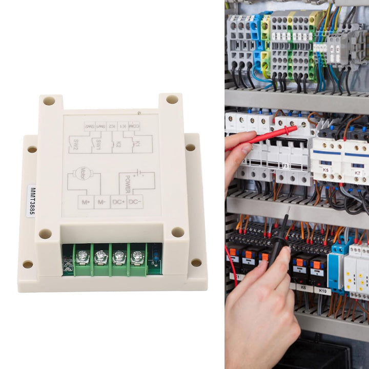 DC-Motor Vorwärts-Rückwärts-Controller mit Fernbedienung 12–24 V DC 10 A Motorsteuermodul für DC 12