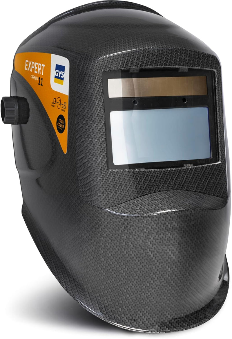 GYS 040755 Schweisshelm LCD EXPERT 11 CARBON mit TRUE COLOR Technology